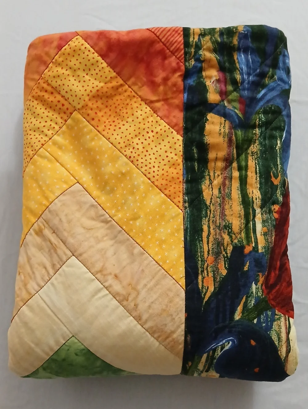 Handmade Floral Quilt